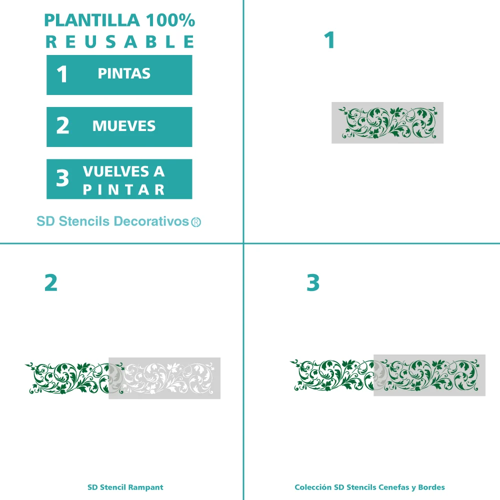 Mueble de Terraza RAMPANT STENCIL