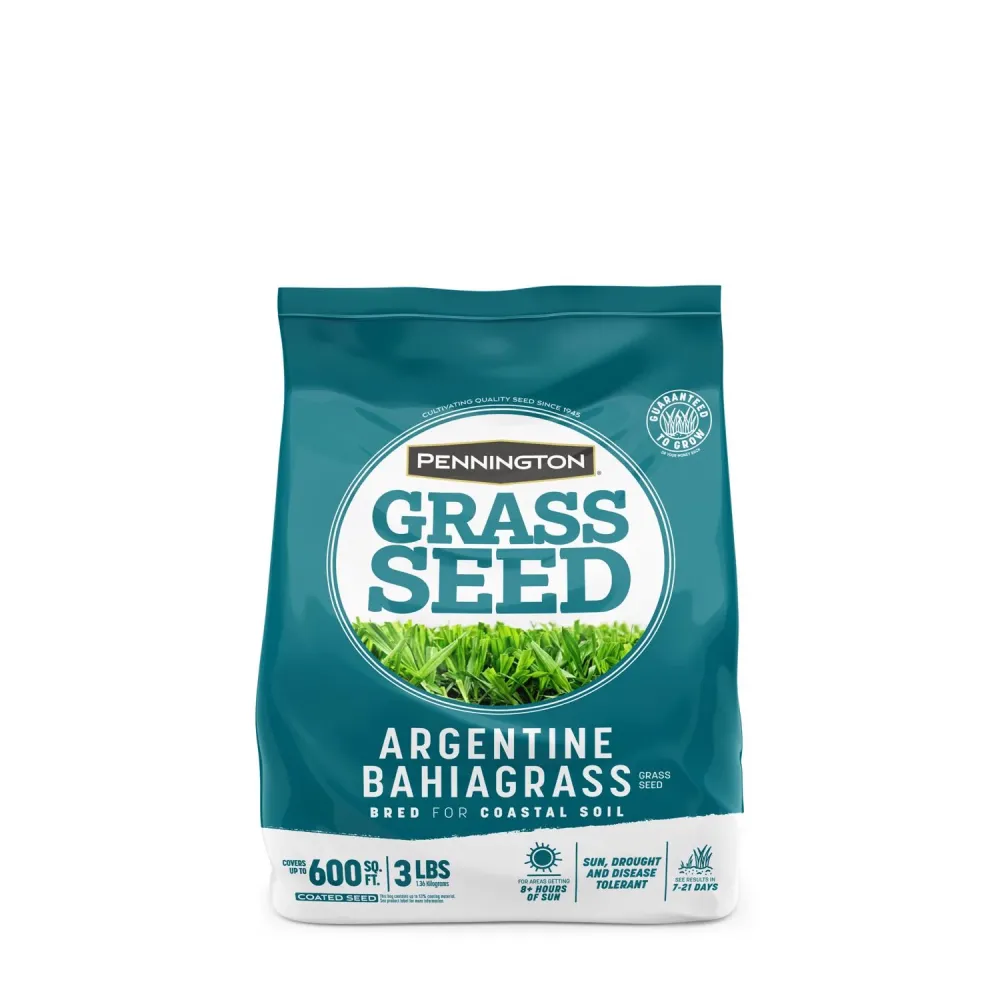 Semillas de césped Pennington Bahia Grass para pleno sol, 3 lb