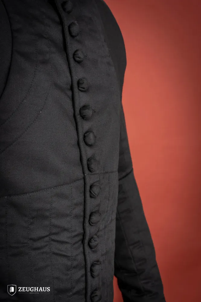 Premium de Exterior Gambeson 14th Cent. Carbón