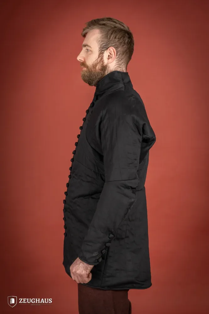 Premium de Exterior Gambeson 14th Cent. Carbón