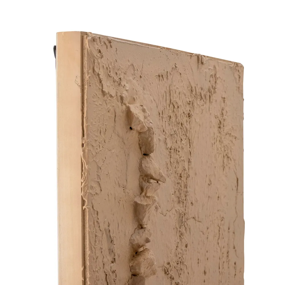 Profesional para Jardín Bloomingville Siken Decoración de Pared, Marrón, MDF