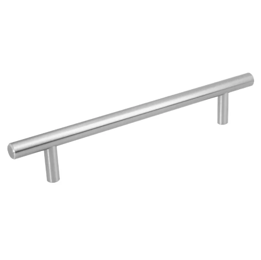 Profesional para Jardín Jaladera, niquel satinado, estilo Cilindro, 160 mm