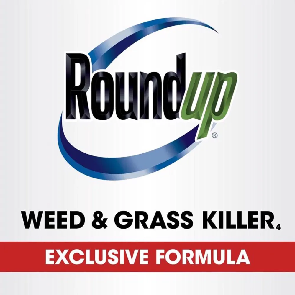 Recarga de herbicida y eliminador de césped Roundup, líquido listo para usar, 1,25 galones (paquete de 4)