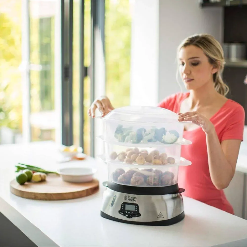 Russell Hobbs Maxicook Three-Deck Steamer