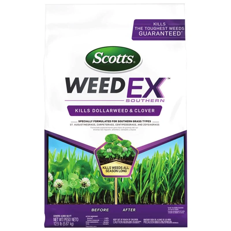 Gránulos herbicidas para césped Scotts WeedEx, 12,5 lb.