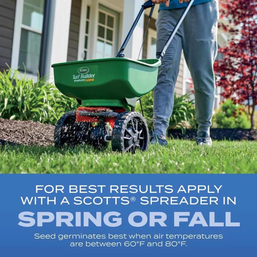 Semillas de césped mixtas Scotts Turf Builder para sol o sombra, 16 lb