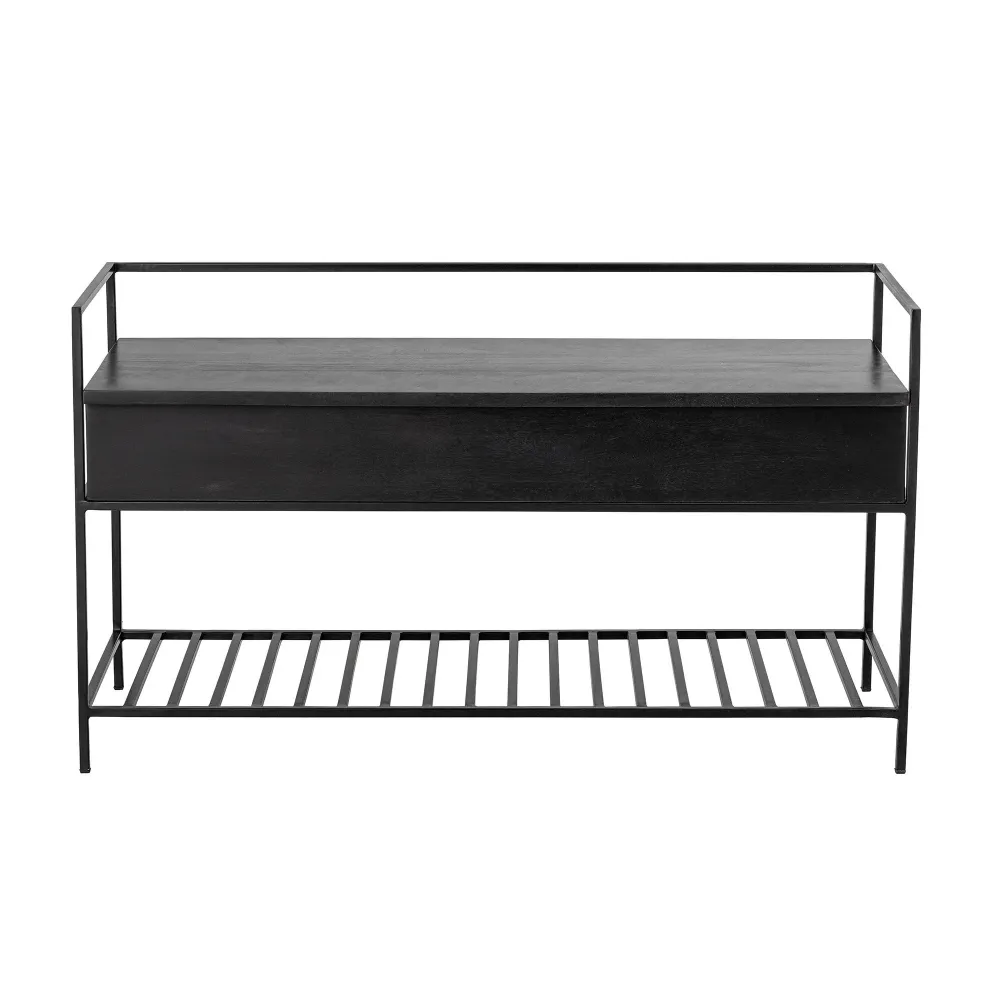 Set de Cultivo Bloomingville Abelone Bank, Negro, Mango