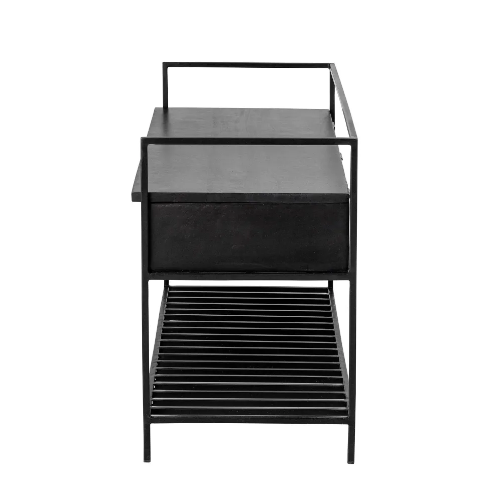 Set de Cultivo Bloomingville Abelone Bank, Negro, Mango