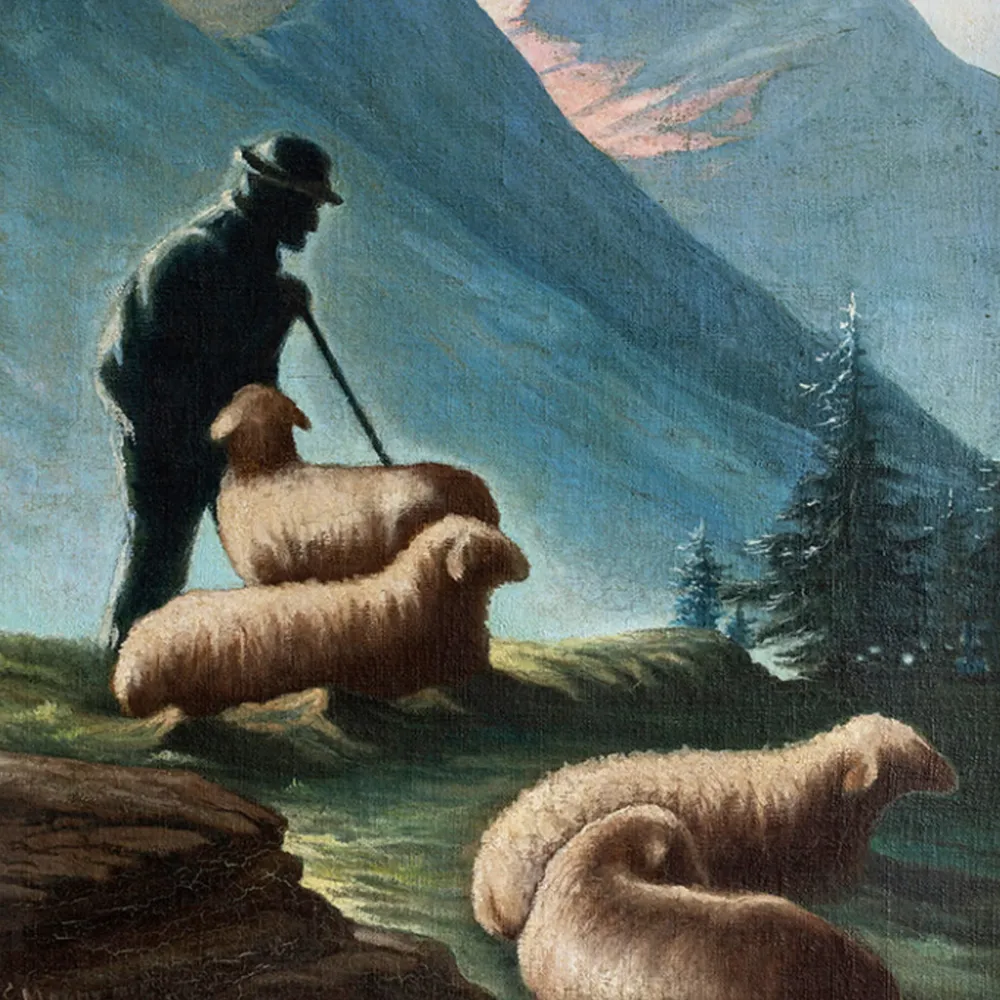 Shepherd Luxe Art Print