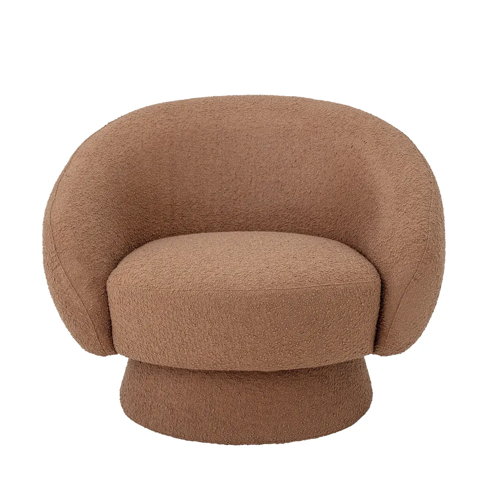 Silla Bloomingville Ted, marrón, poliéster Resistente la Intemperie