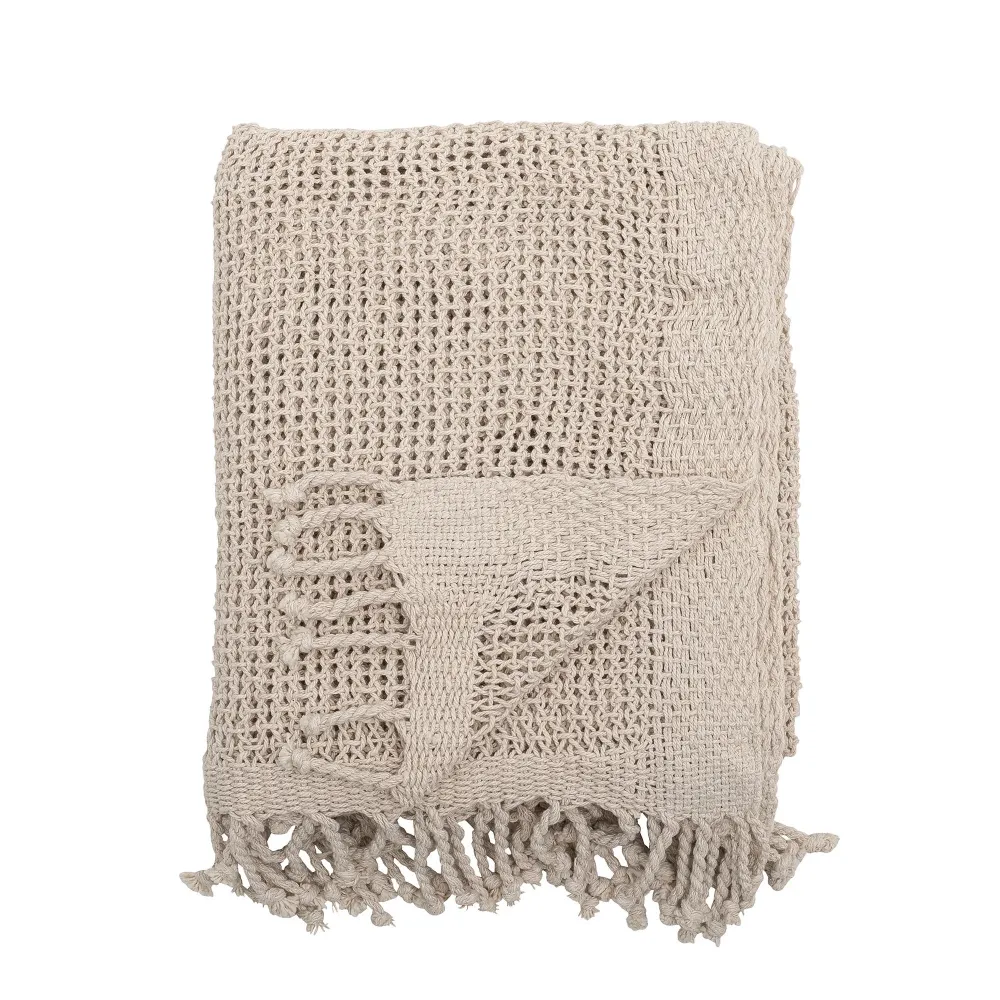Sistema de Riego Bloomingville Lucille Plaid, Naturaleza, Algodón