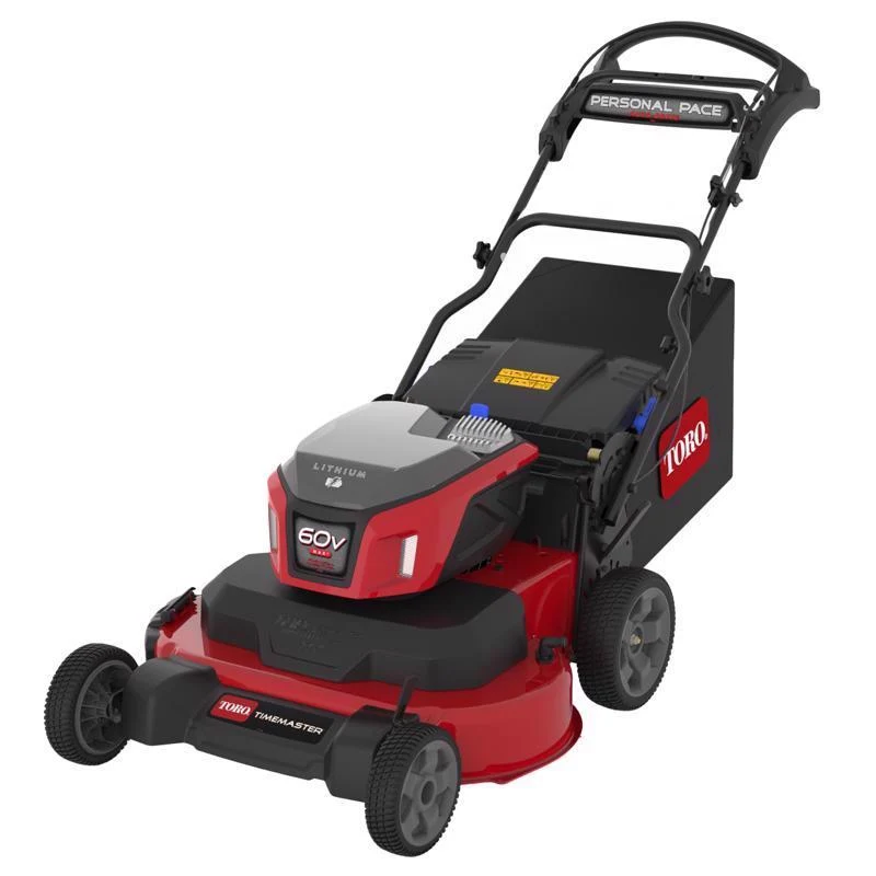 Kit de cortacésped autopropulsado baterí Toro eTimeMaster de 30 y 60 V (baterí y cargador)