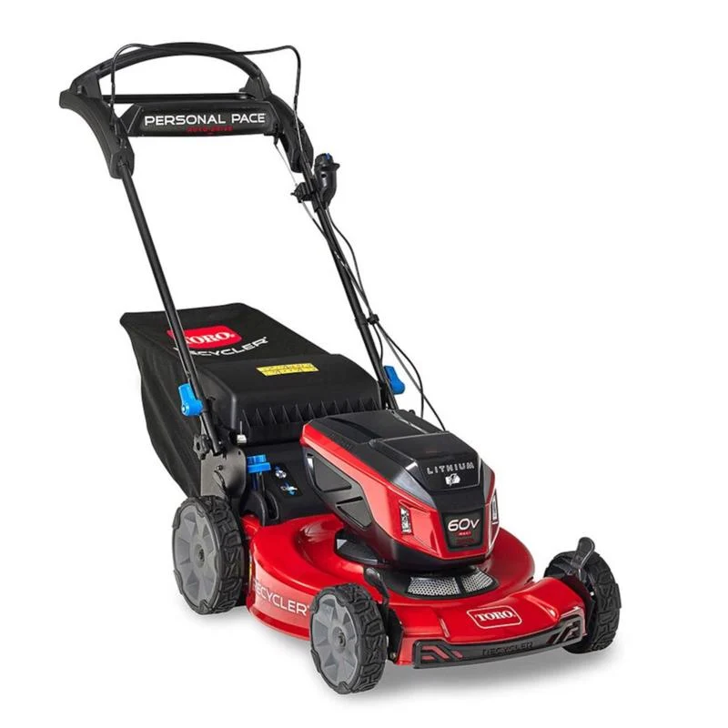 Kit de cortadora de césped autopropulsada baterí de 22 y 60 V Toro Recycler 21469 (baterí y cargador)