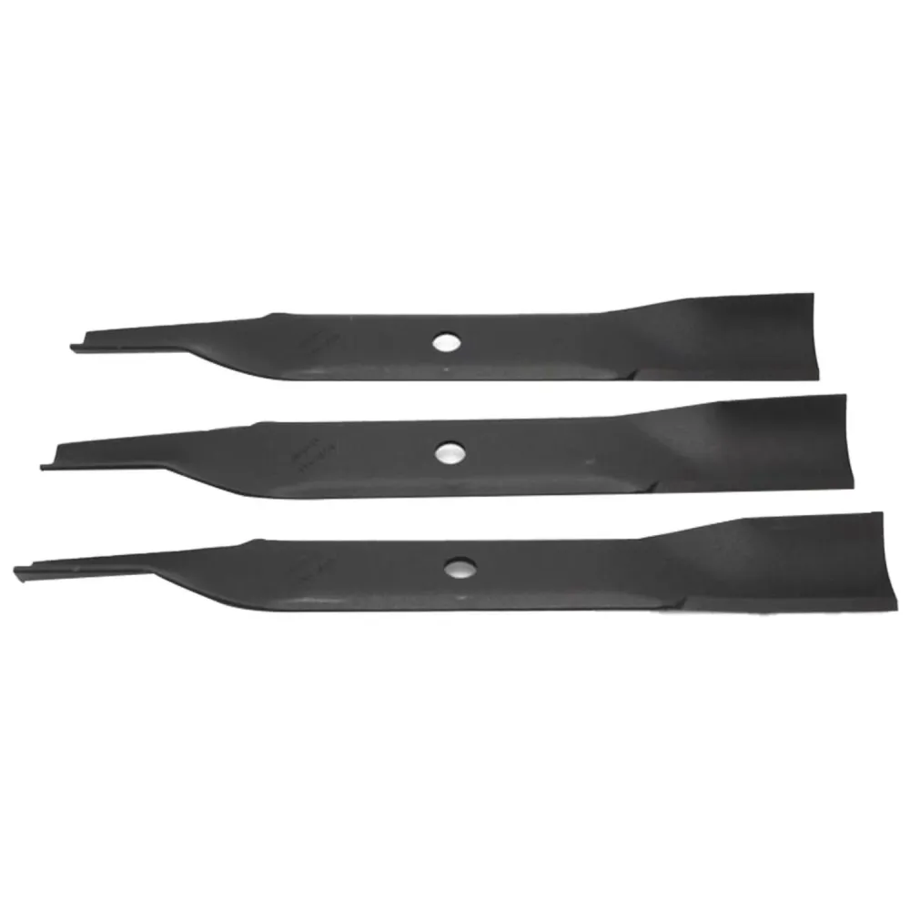 Kit de cuchillas de elevación alta Toro TimeCutter de 50 para cortadoras de césped con asiento, paquete de 3
