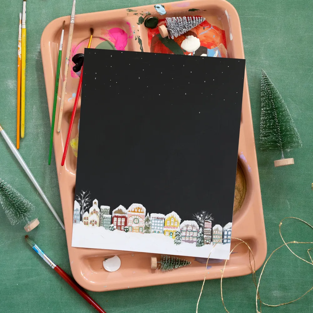 Village After Snow | Lona