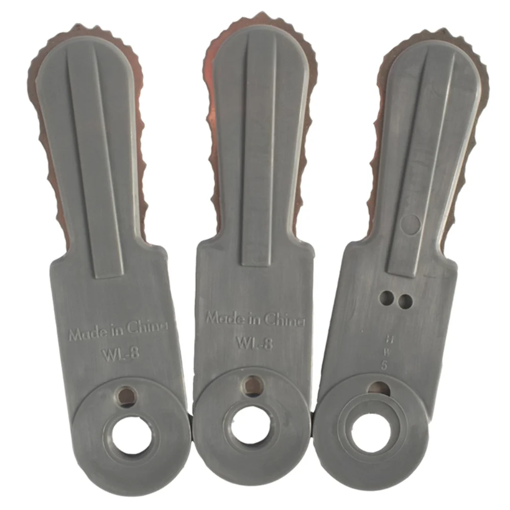 Cortadora de malezas con cable de uso residencial Weed Warrior Blade, cuchilla de metal de 6,75 L x 4,65 H .