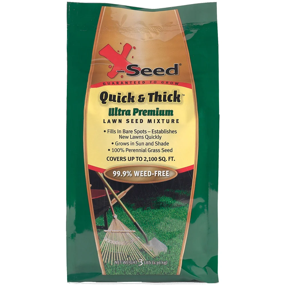SEMILLAS DE CÉSPED MXT 2100 CUADRADOS 3 LB X-Seed