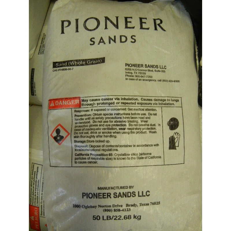 Abrasivo Medio 6/9 Silica, 50 lbs Gas Propano
