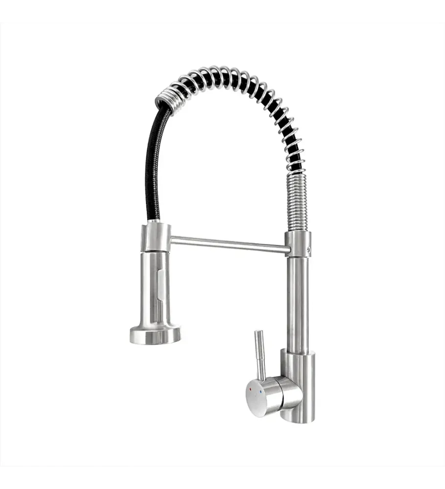 Accesorio Grifo Cocina Profesional Monomando Satinado