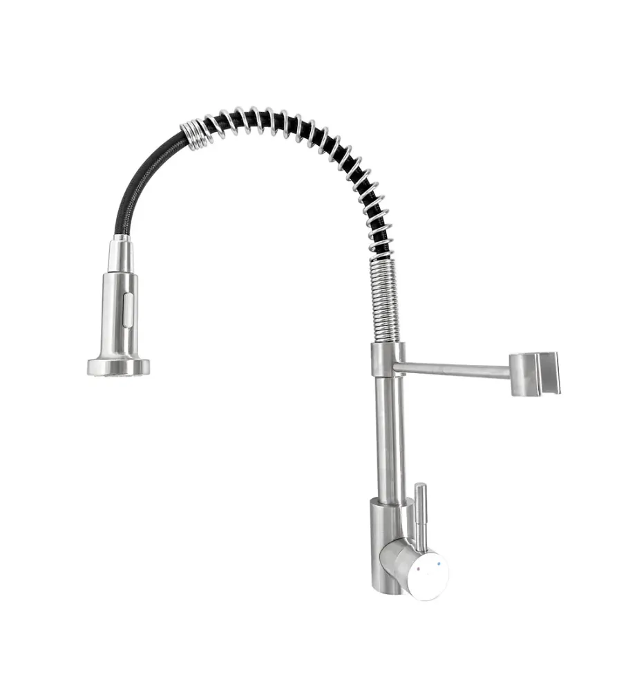 Accesorio Grifo Cocina Profesional Monomando Satinado