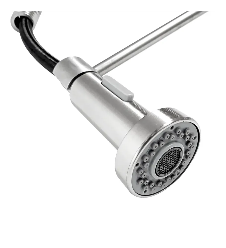 Accesorio Grifo Cocina Profesional Monomando Satinado