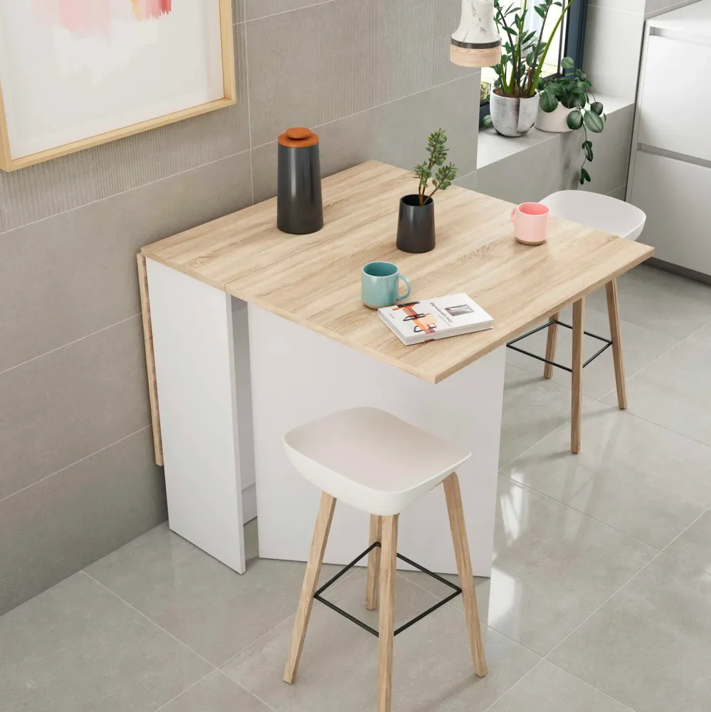 Accesorio Mesa cocina con alas abatibles VOLARE - Envio GRATUITO