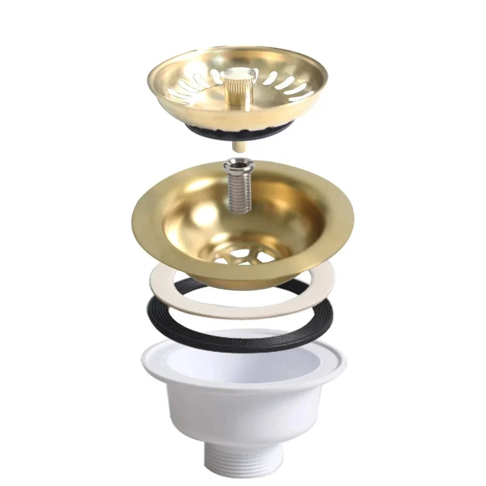 Acero Inoxidable Bonde Evier Cuisine Brushed