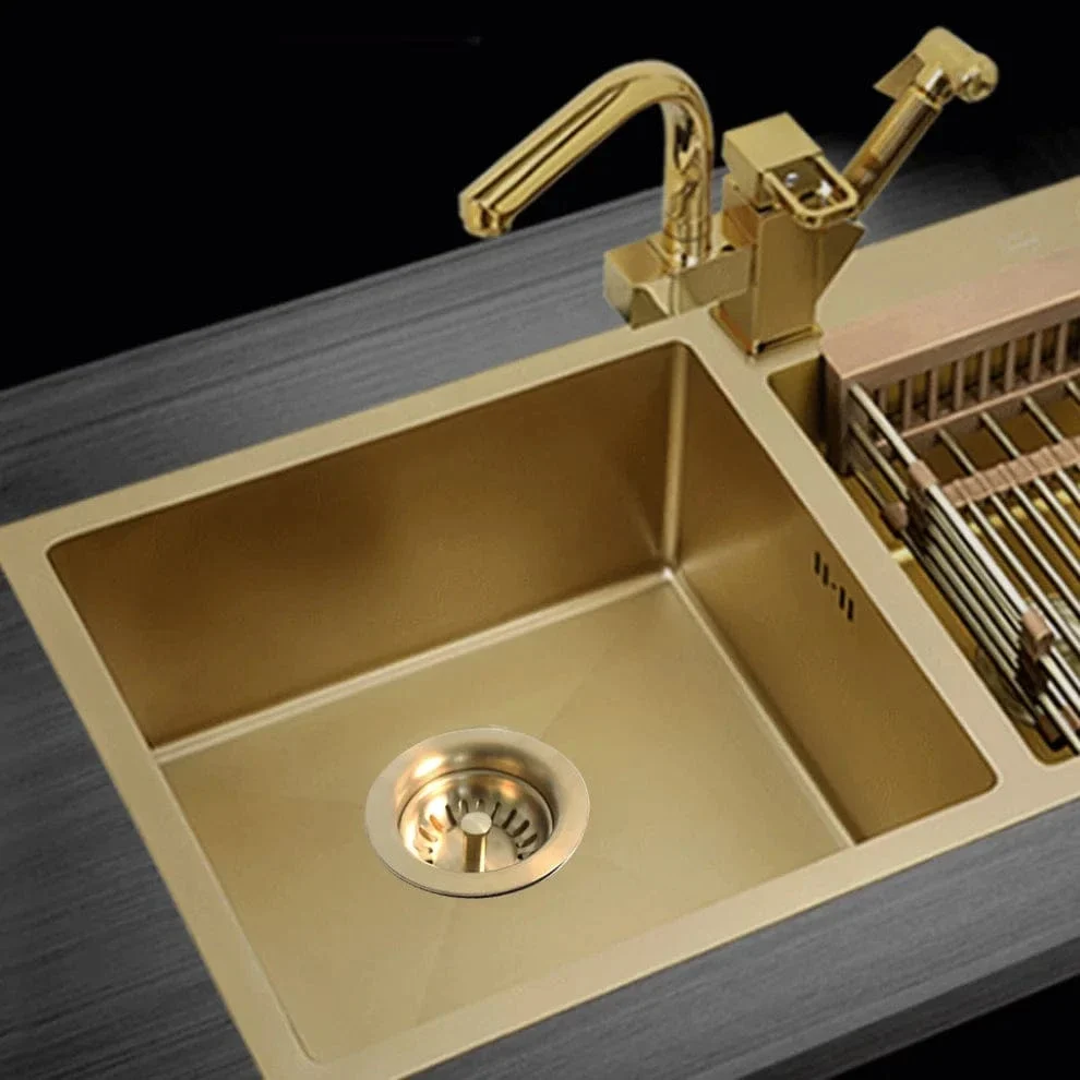 Acero Inoxidable Bonde Evier Cuisine Brushed