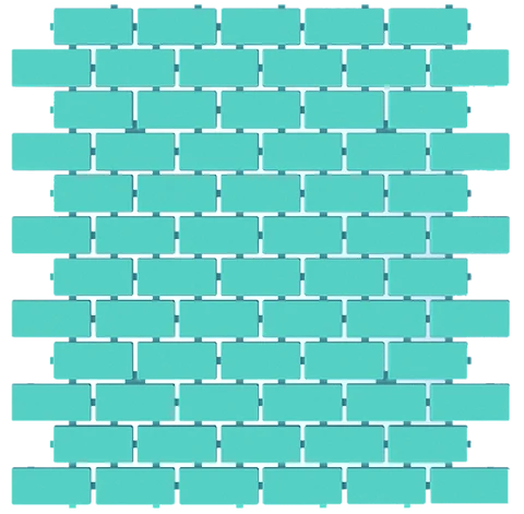 Acero Inoxidable Brick Verdeagua x m2