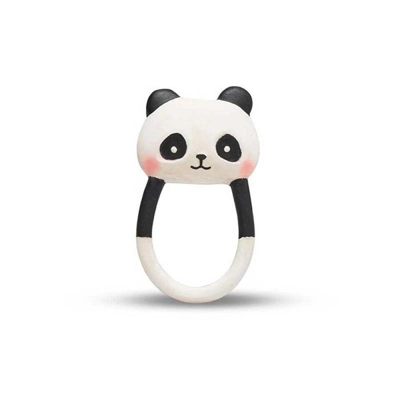 Acero Inoxidable Mordedor Kori el Panda Lanco