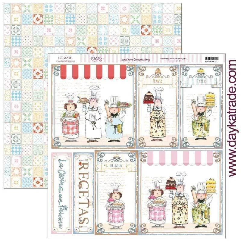Alta Resistencia Dayka papel scrap SCP-351 cocina