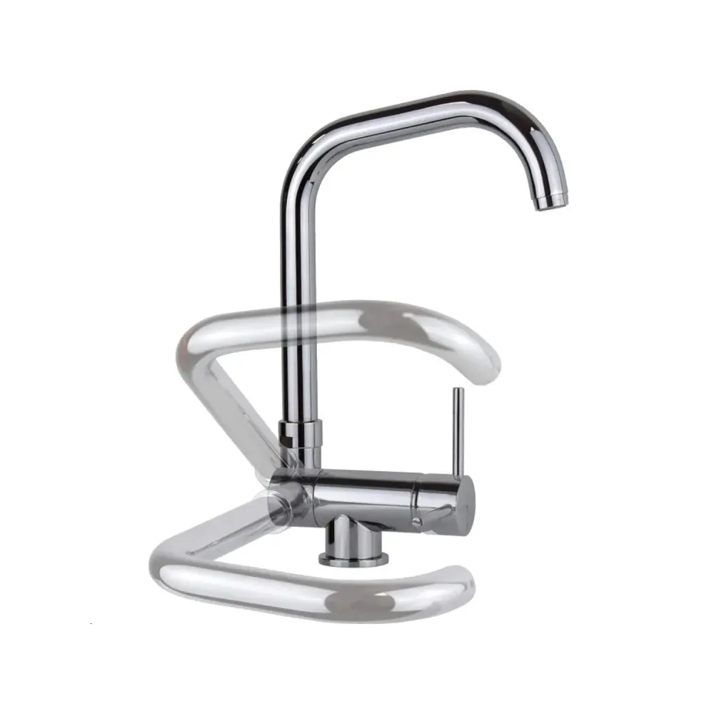 Asador Mezclador de cocina con caño abatible Mixlav
