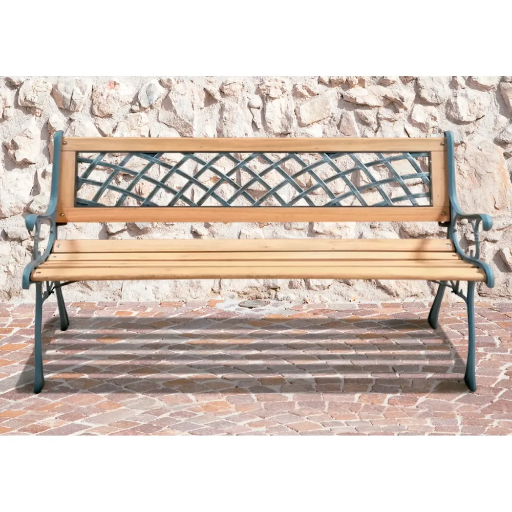 Banco Jardin Papillon El Dorado | Acero Inoxidable |