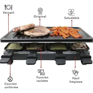 Certificado CE parrilla multiuso crystal cuisine