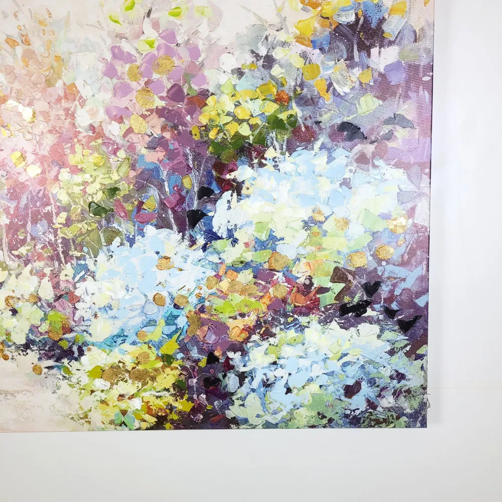 Cuadro lienzo sendero 120x80 cm con 2 Quemadores