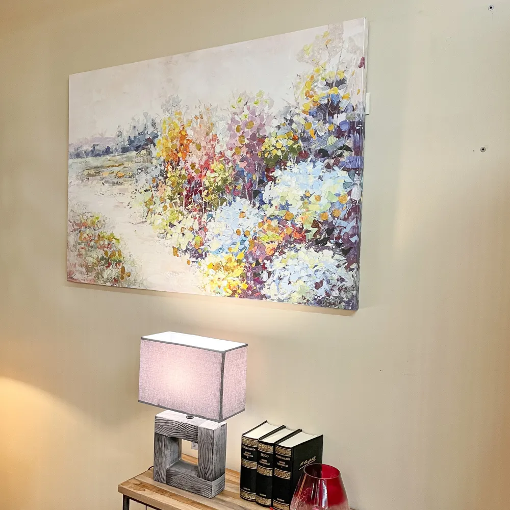 Cuadro lienzo sendero 120x80 cm con 2 Quemadores