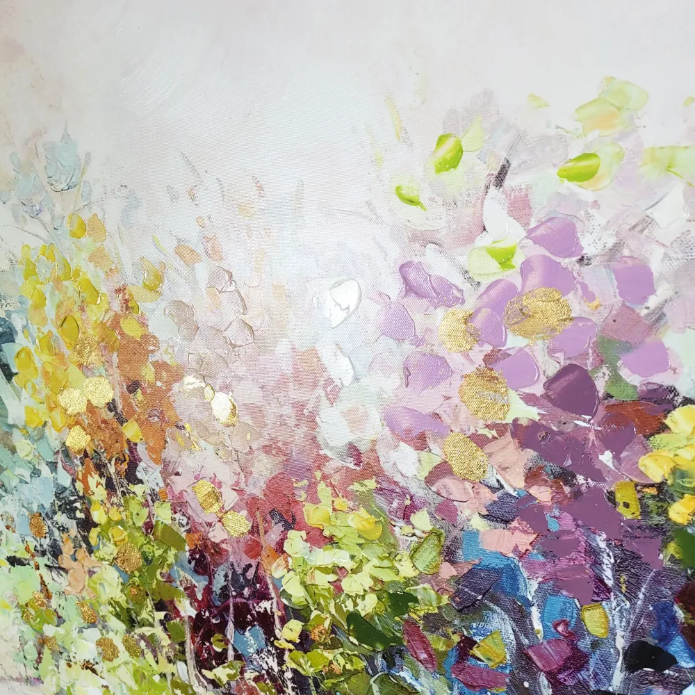 Cuadro lienzo sendero 120x80 cm con 2 Quemadores