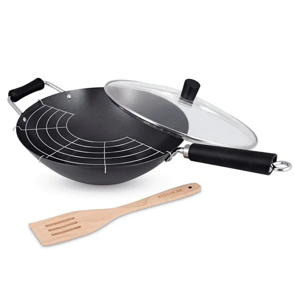 Exterior 4-piece non-stick wok set Ken Hom