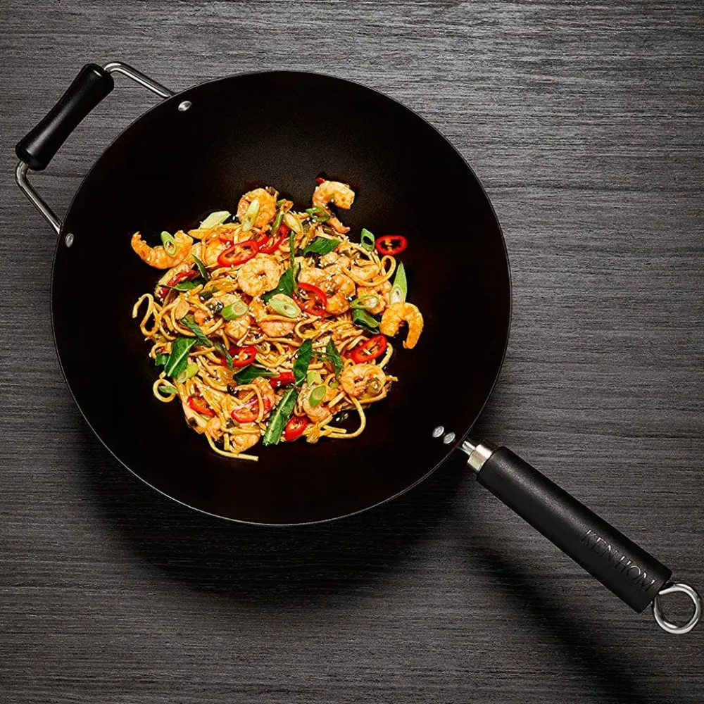 Exterior 4-piece non-stick wok set Ken Hom