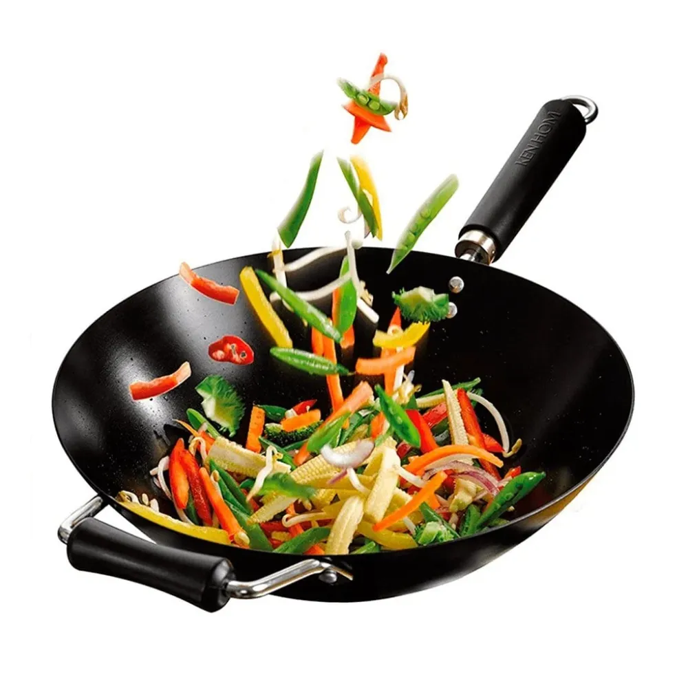 Exterior 4-piece non-stick wok set Ken Hom