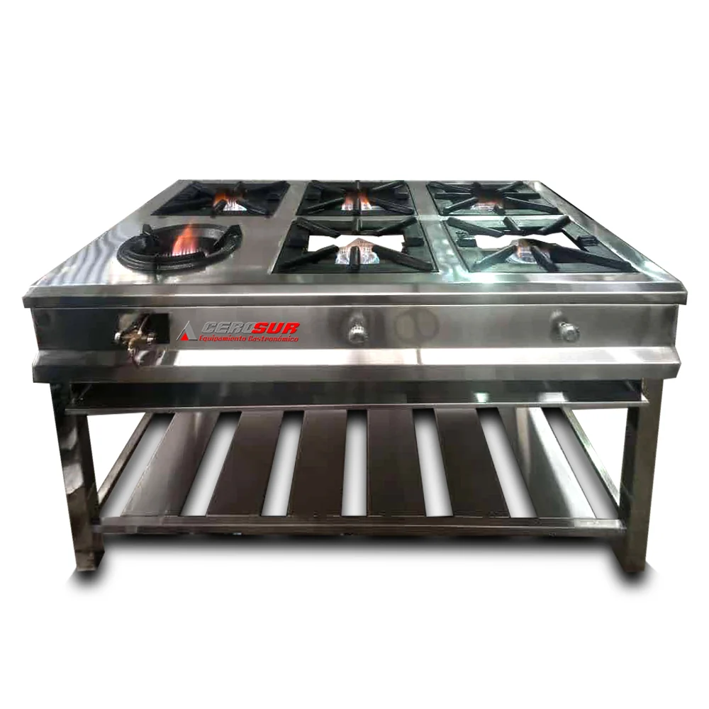 Gas Cocina isla con chifero