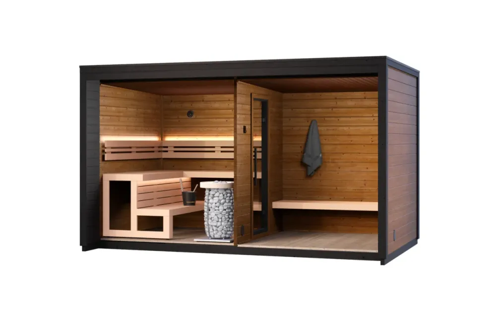 Leil® Patio L - outdoor sauna 5 people