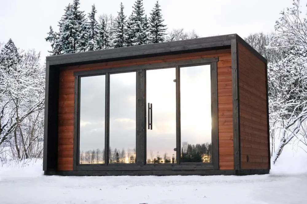 Leil® Patio L - outdoor sauna 5 people