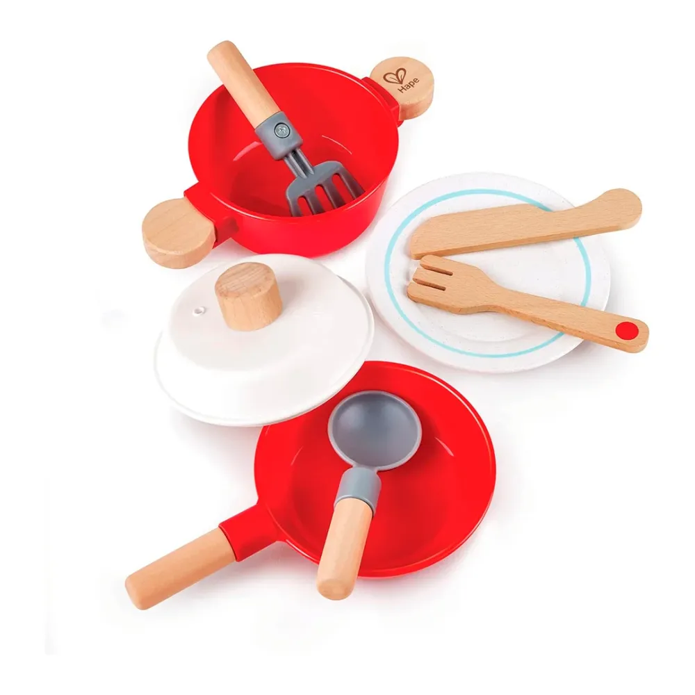 Little Chef Cook & Serve Set en Hierro Fundido
