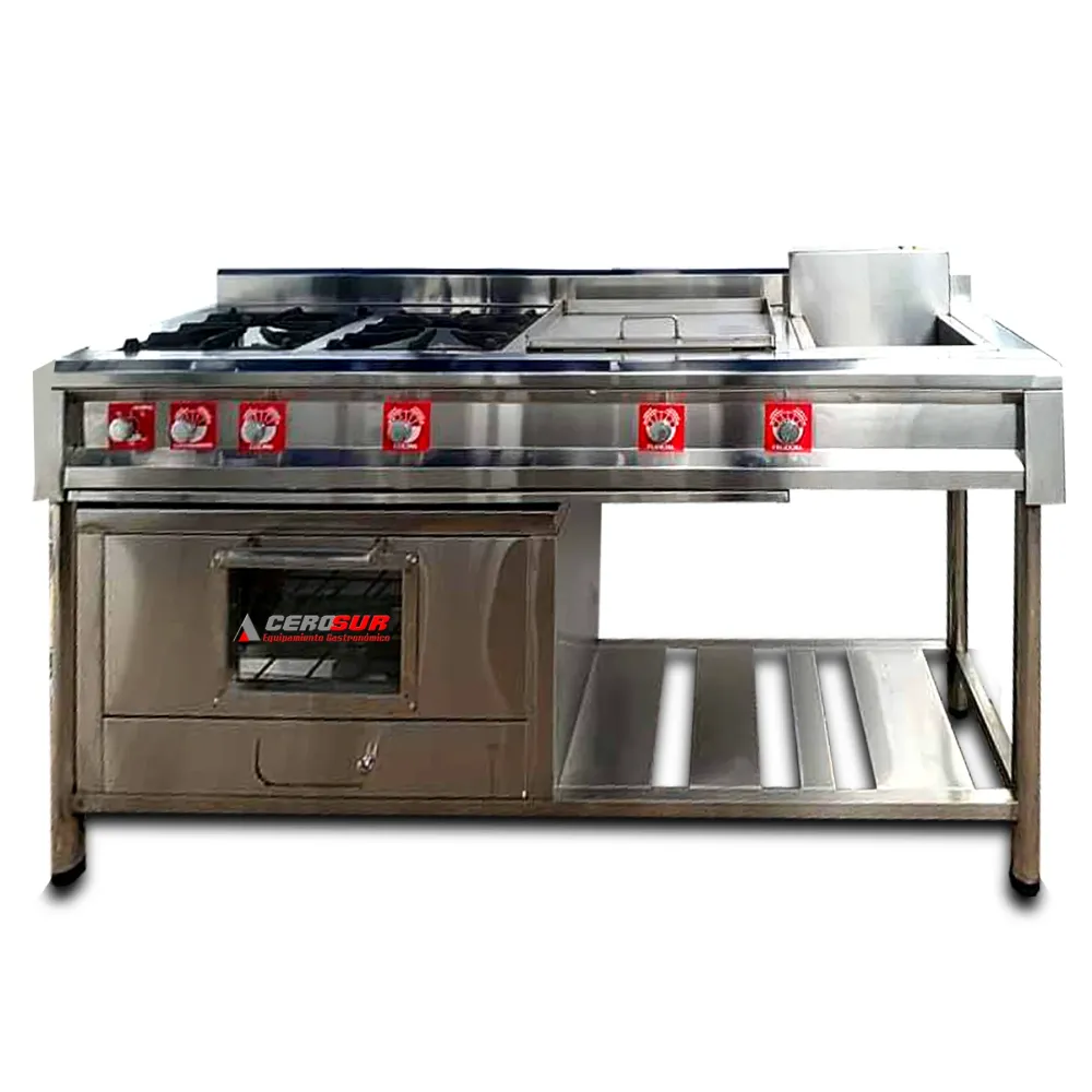 Parrilla Cocina industrial multifunción CI 39