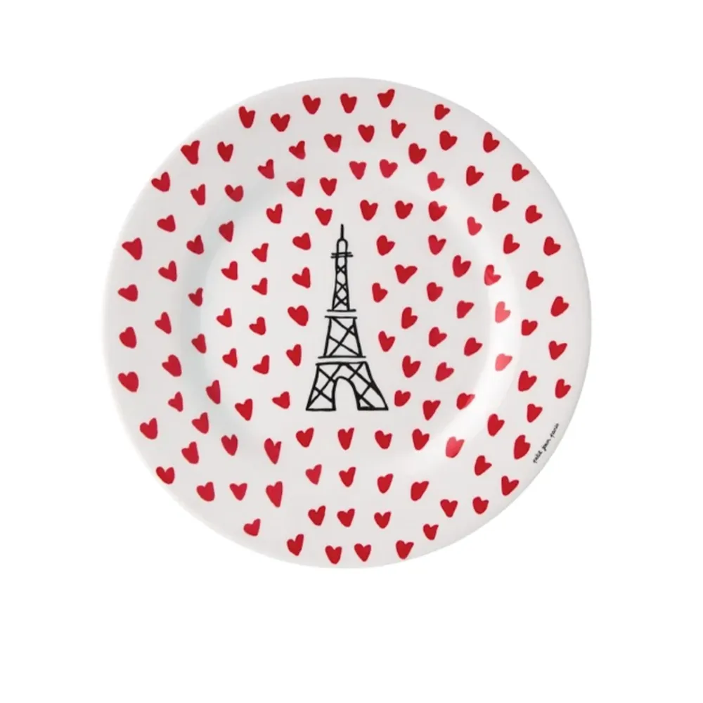 Petit Jour Assiette - Tour Eiffel de Alta Calidad