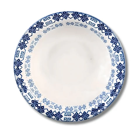 Plato sopero huichol azul #117112 para Fiestas