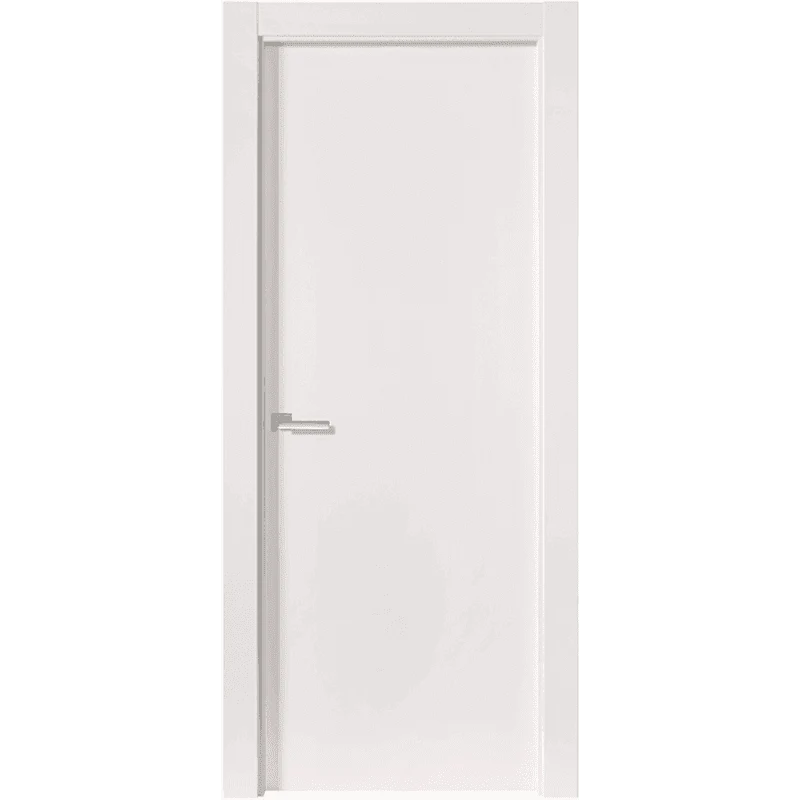 Puerta Lacada Blanca con Manivela Valley para Camping