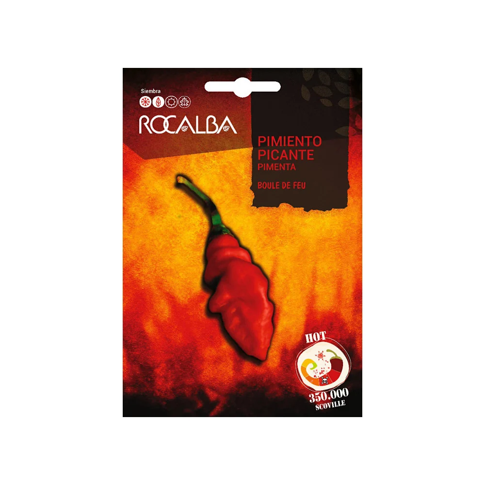 SEMILLAS PIMIENTO PICANTE BOILE FEU | Envío Rápido