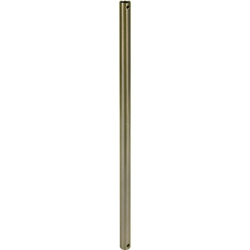 Tija de ventilador 50x2,1x2,1 cm para Fiestas Niquel